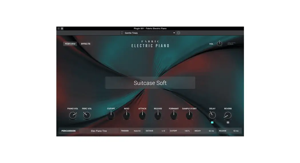 Air Fabric Electric Piano User Guide