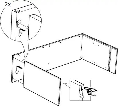 IKEA VIHALS Sideboard 18