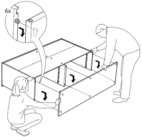 IKEA VIHALS Sideboard 25