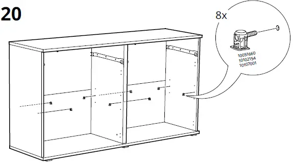 IKEA VIHALS Sideboard 35