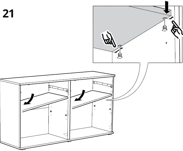 IKEA VIHALS Sideboard 36