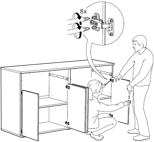 IKEA VIHALS Sideboard 38