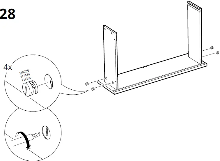 IKEA VIHALS Sideboard 44