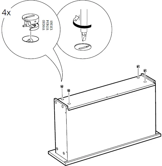 IKEA VIHALS Sideboard 49