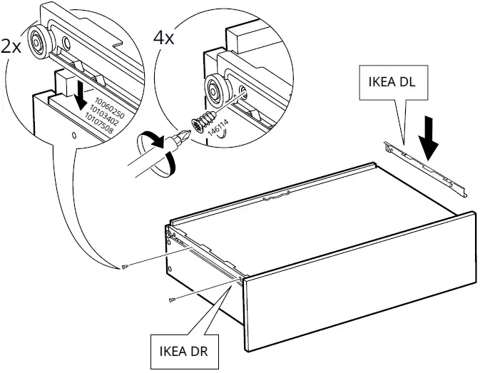 IKEA VIHALS Sideboard 50