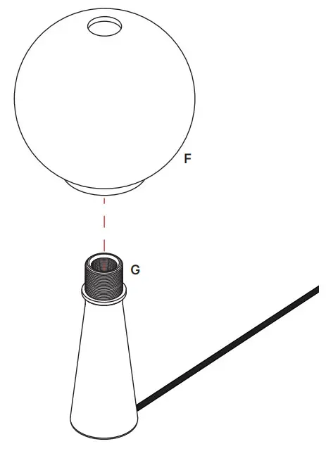 In Common With Gemma Table Lamp - Step 1