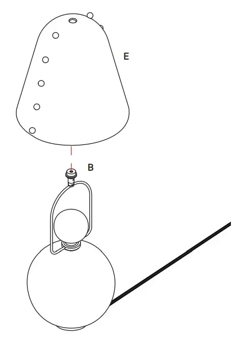 In Common With Gemma Table Lamp - Step 5