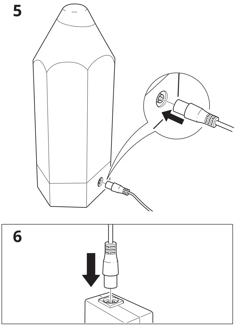 IKEA 104230 23 PELARBOJ LED Table Lamp - FIGURE 5