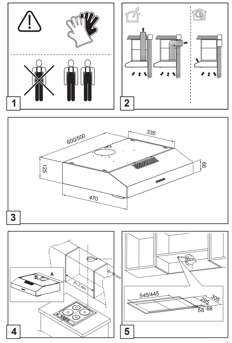gorenje WHU629AX M Cooker Hood - fig1