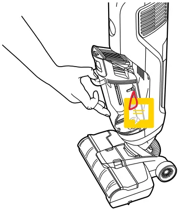 Emptying Dirty Water Tank