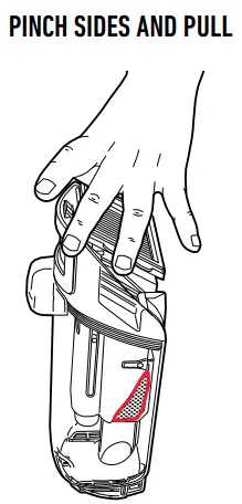 Emptying Dirty Water Tank