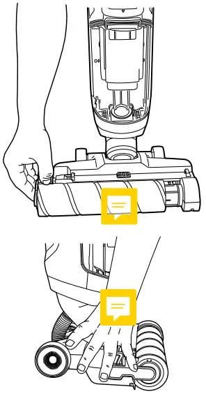 Cleaning The Brush Roll & Foot