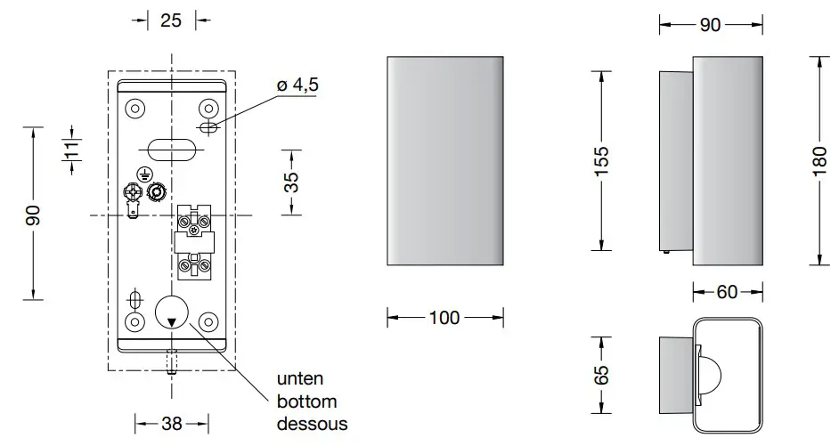 BEGA 50349.6 Wall Luminaire for Indoor Use - fig