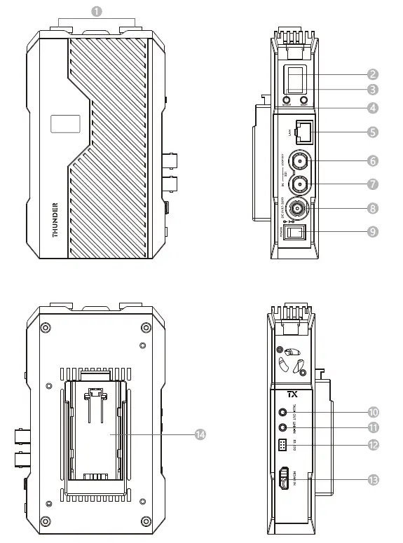 CVW 7074 Thunder Wireless HD Video Transmission Device 2