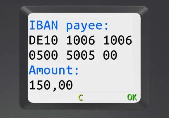 FIG 10 Press the OK key