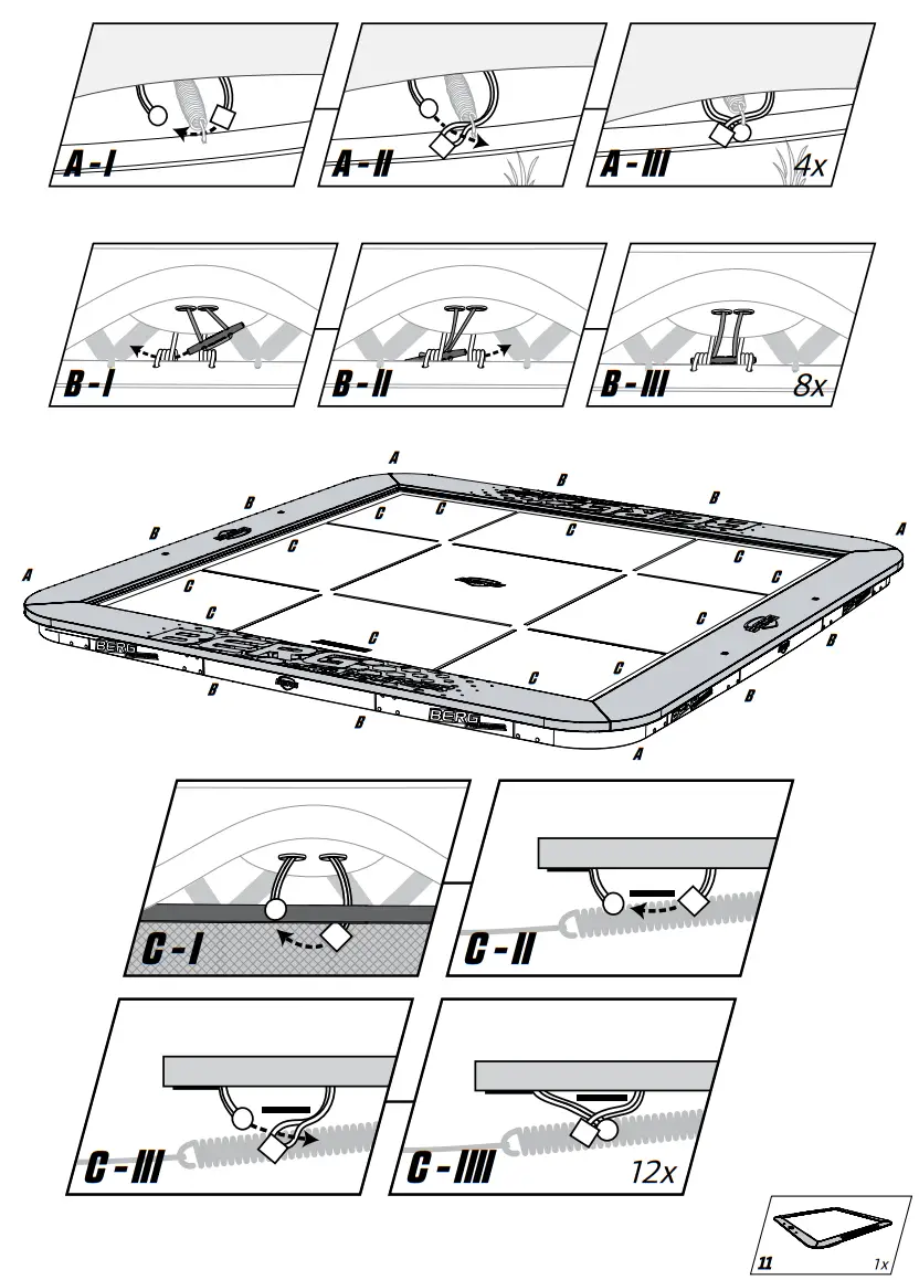BERG 5x5 Ultim Pro Bouncer Sports Regular - fig 11