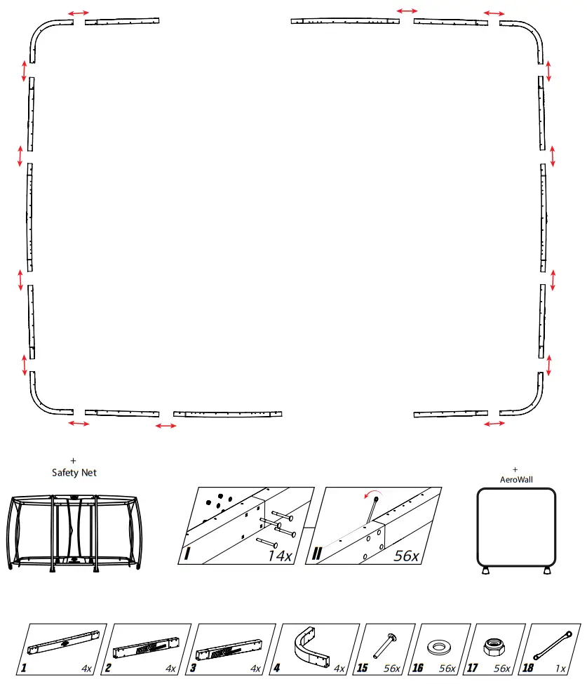 BERG 5x5 Ultim Pro Bouncer Sports Regular - fig 2