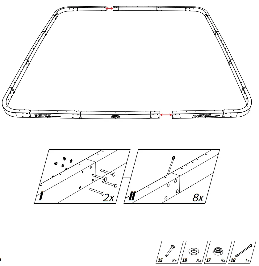 BERG 5x5 Ultim Pro Bouncer Sports Regular - fig 3
