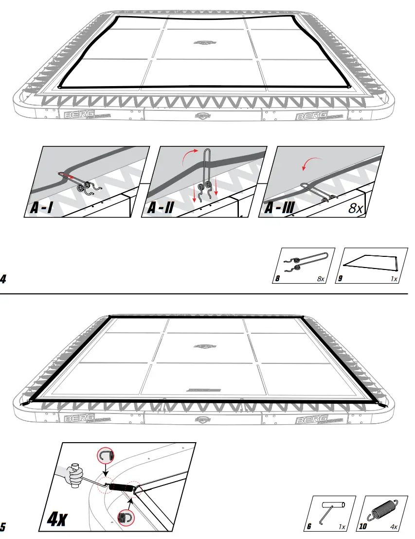 BERG 5x5 Ultim Pro Bouncer Sports Regular - fig 5