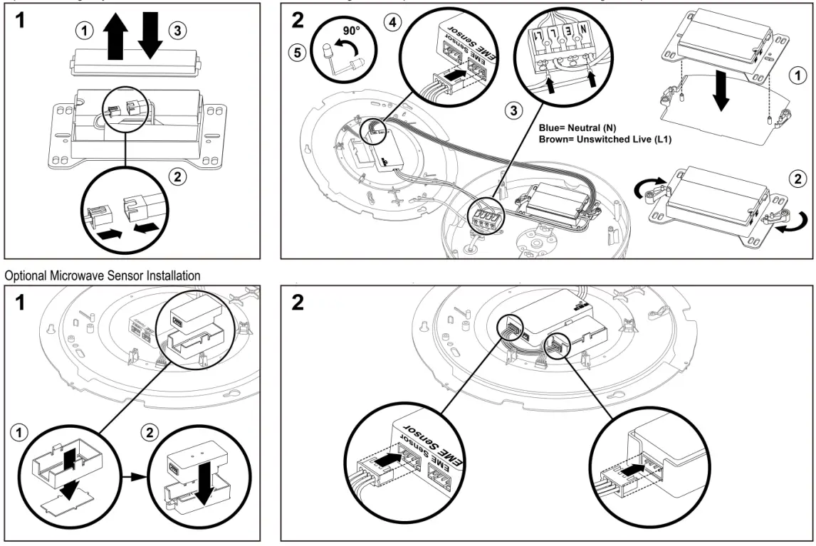 Kosnic-KBHCT9-18C6S65-SCT-Integrated-LED-Bulkhead-with-Emergency-and-Sensor-FIG-4