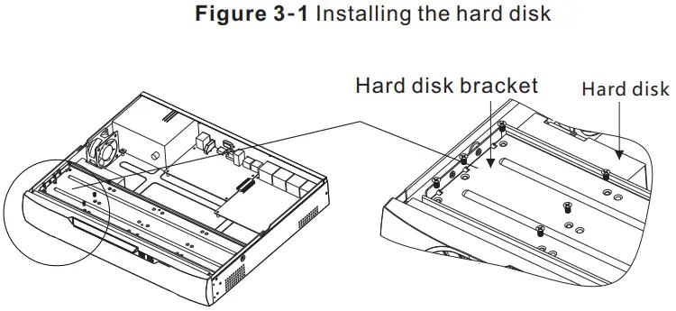 SUNELL SN-NVR3932E4 P16-J 4HDD PoE Network Video Recorder - Install