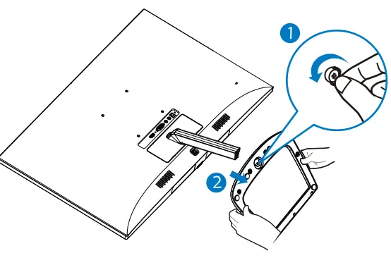 PHILIPS 226E9QDSB-11 E Line LED Display - Mounting 1