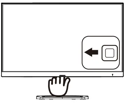PHILIPS 226E9QDSB-11 E Line LED Display - Mounting 5