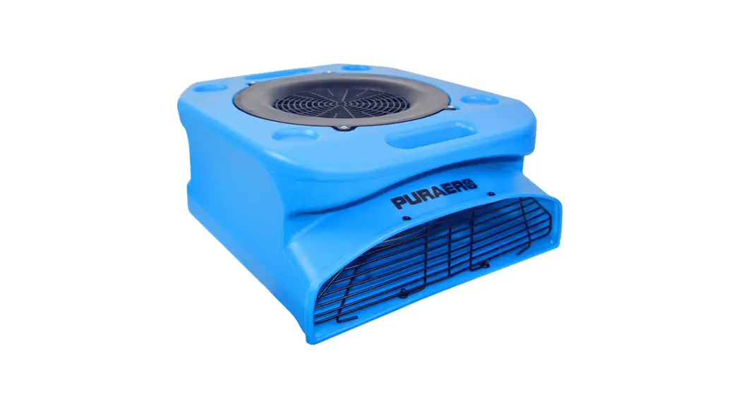 Puraero Pa-250-lp-rd Radial Air Mover With Gfci And Daisy Chain Owner's Manual