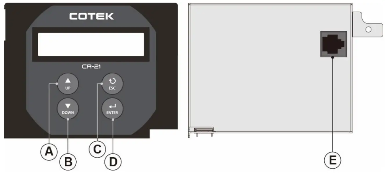COTEK SR-1600 Plus Remote Control - fig 1