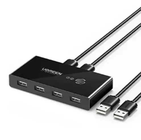 UGREEN 30767 4-Port USB 2.0 Switch Box US216