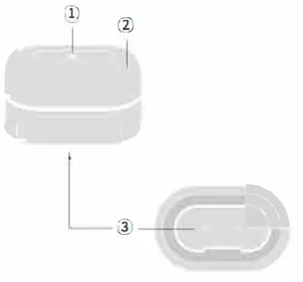 EZVALO ISTZ07 Wireless Charging Gadgets - light