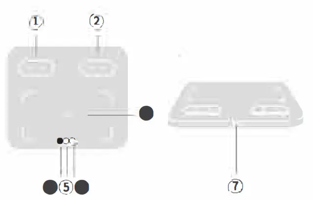 EZVALO ISTZ07 Wireless Charging Gadgets