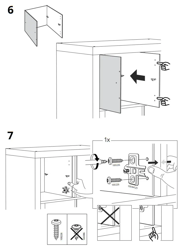 IKEA KALLAX Glass Door Cabinet - fig 14