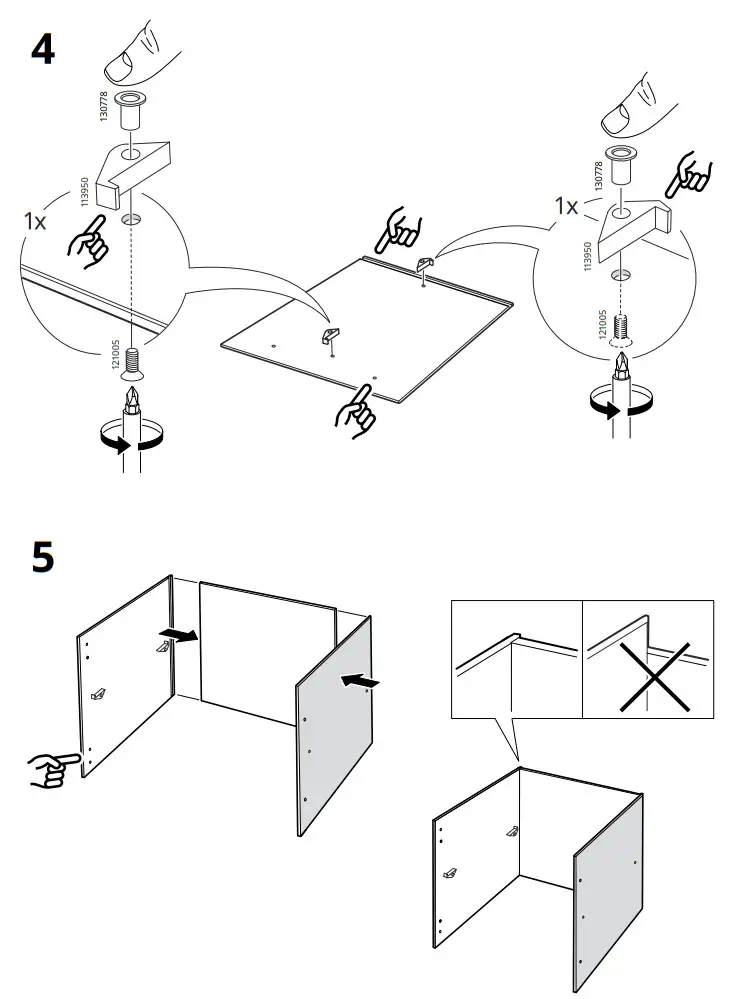 IKEA KALLAX Glass Door Cabinet - fig 5
