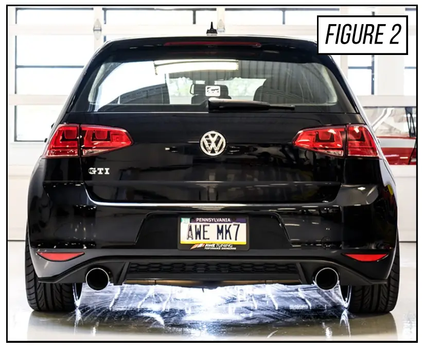 Install supplied exhaust