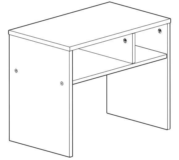 IKEA SÖRUDDEN Bedside Table Bamboo 50x30 Cm - cover