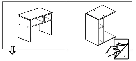 IKEA SÖRUDDEN Bedside Table Bamboo 50x30 Cm - overview 11