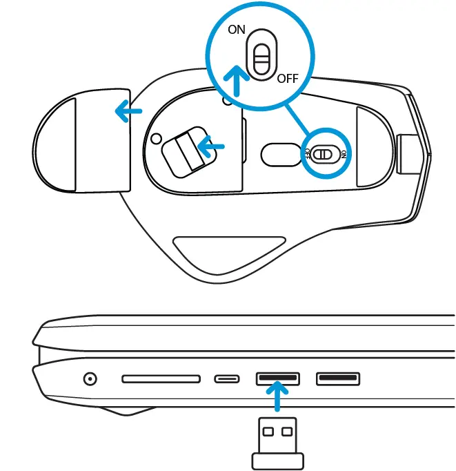 bluebuilt 920302 Imperium Ergonomic Mouse 1