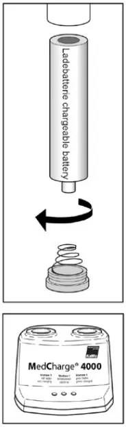 Installation of battery