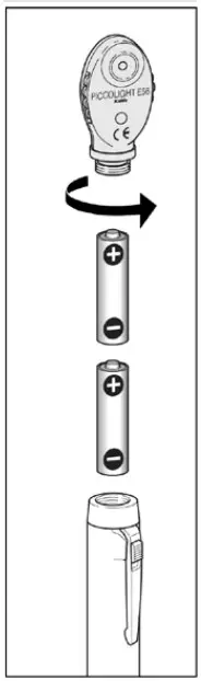 Installation of battery