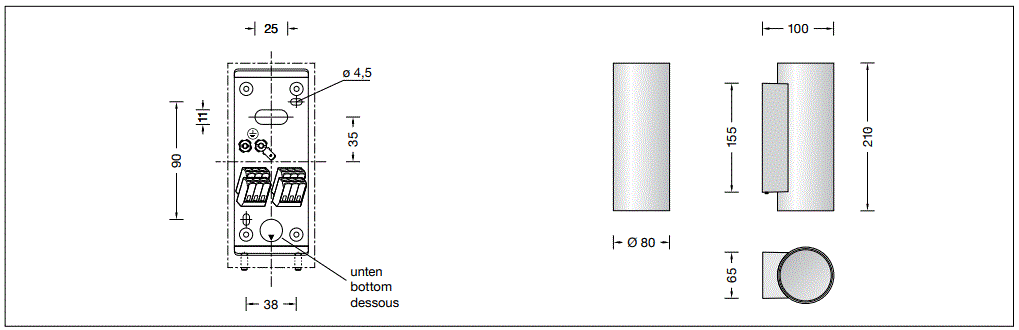 BEGA-51143-4-STUDIO-LINE-LED-Wall-Luminaire-FIG-1