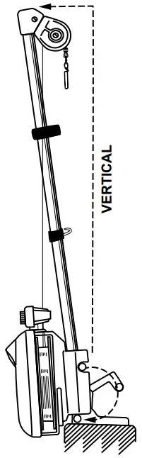 Scotty 1116 Depthpower Electric Downrigger - Red lock lever