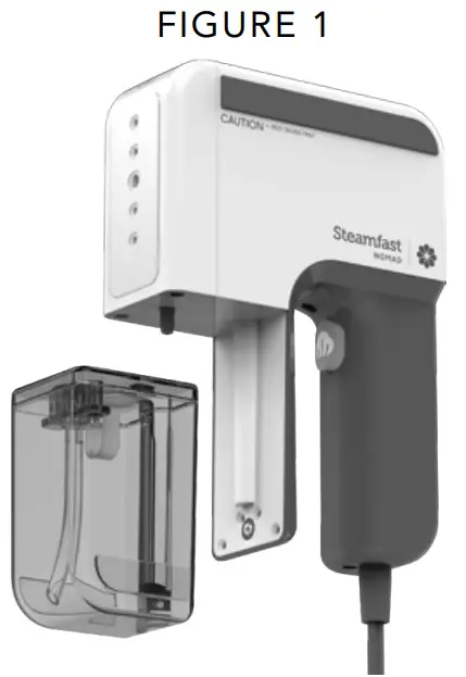 Steamfast SF1-1001 Nomad Handheld Travel Garment Steamer - Fig 2