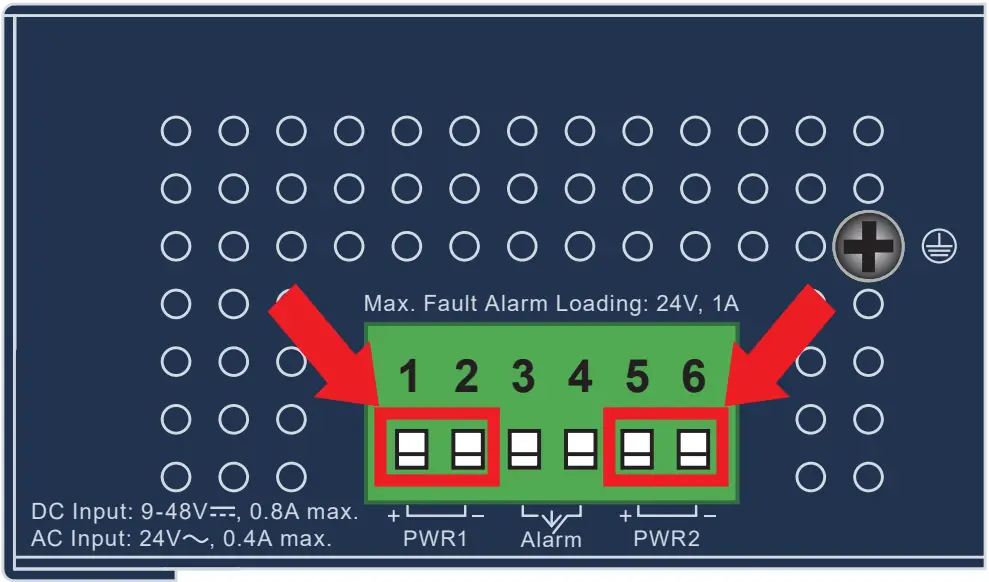PLANET IFGS 1022TF Industrial Ethernet Switch - Top View 2