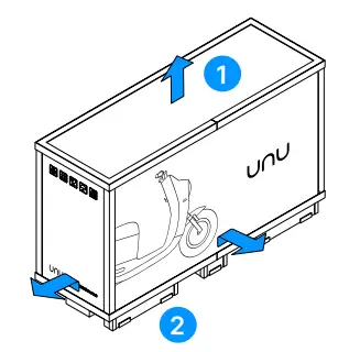 Unbox your scooter
