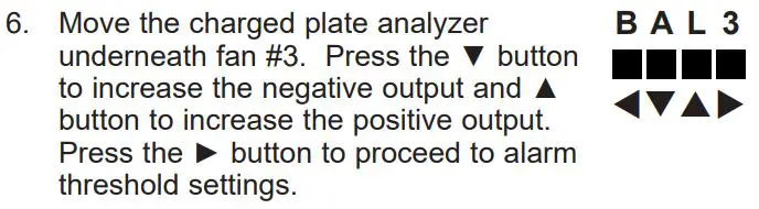EMIT TB-6534 Overhead Zero Volt Ionizer Instruction Manual - Operation