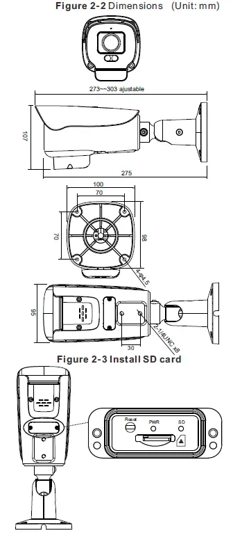SUNELL-SN-IPR8xxxDQxx-Bullet-Network-Camera-FIG-2