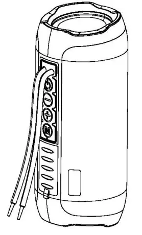 LIFEWORKS BT1941 RGB Portable Wireless Speakers