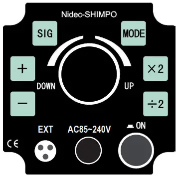 Nidec DT 311D Line Powered Digital Stroboscope - Features and Functions 2