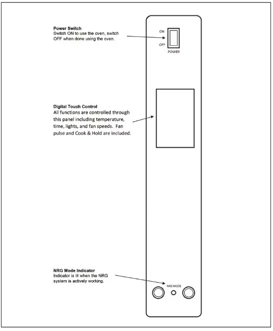 SOUTHBEND EH-10CCH Marathoner Gold Half Size Electric Convection Ovens - Fig15